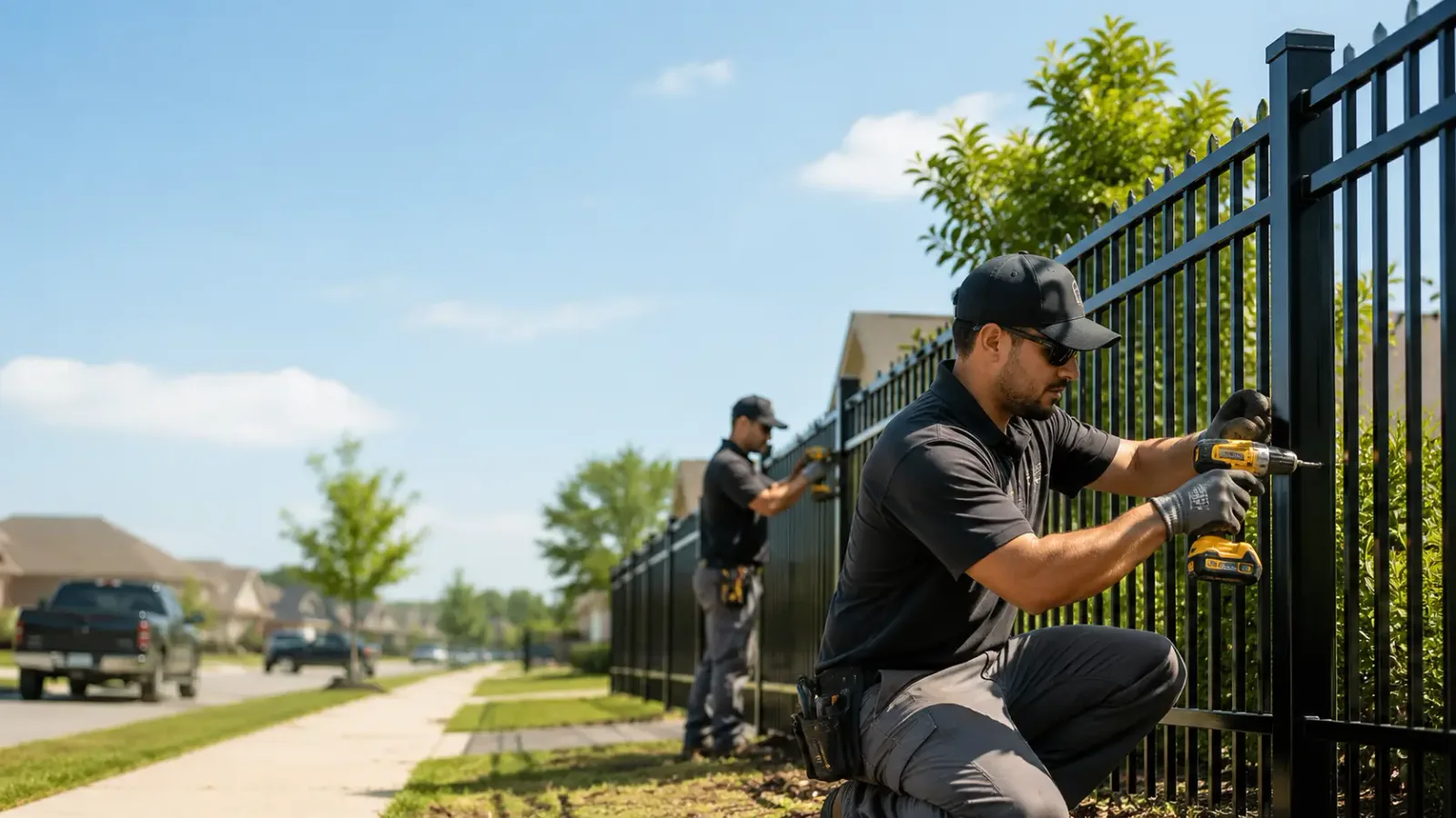 Metal Fence Installation in Mahomet, IL